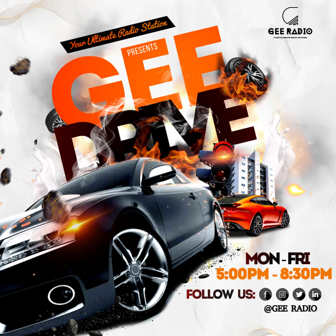 Gee Drive show poster